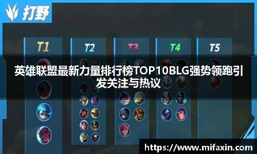 英雄联盟最新力量排行榜TOP10BLG强势领跑引发关注与热议